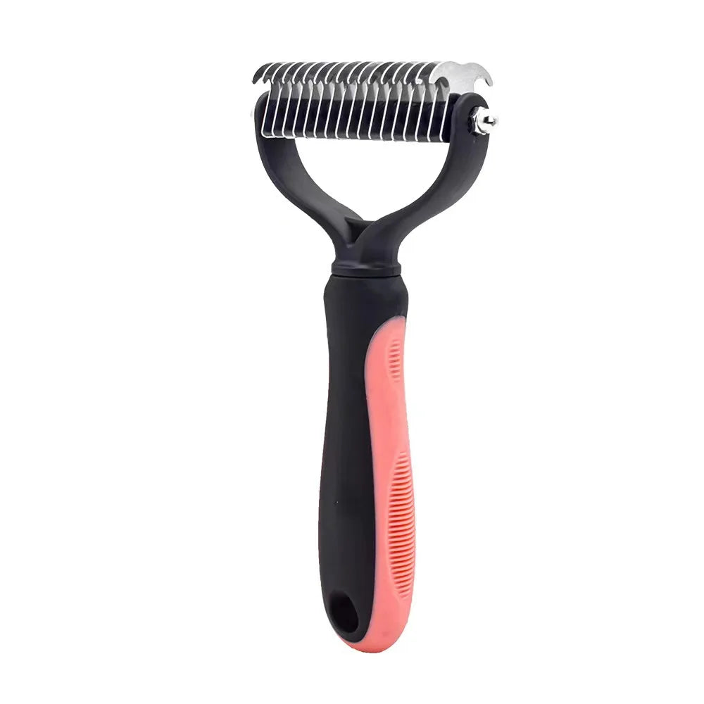 Revolutionize Your Pet's Grooming with the Ultimate Stainless Steel Deshedding Brush for Dogs and Cats