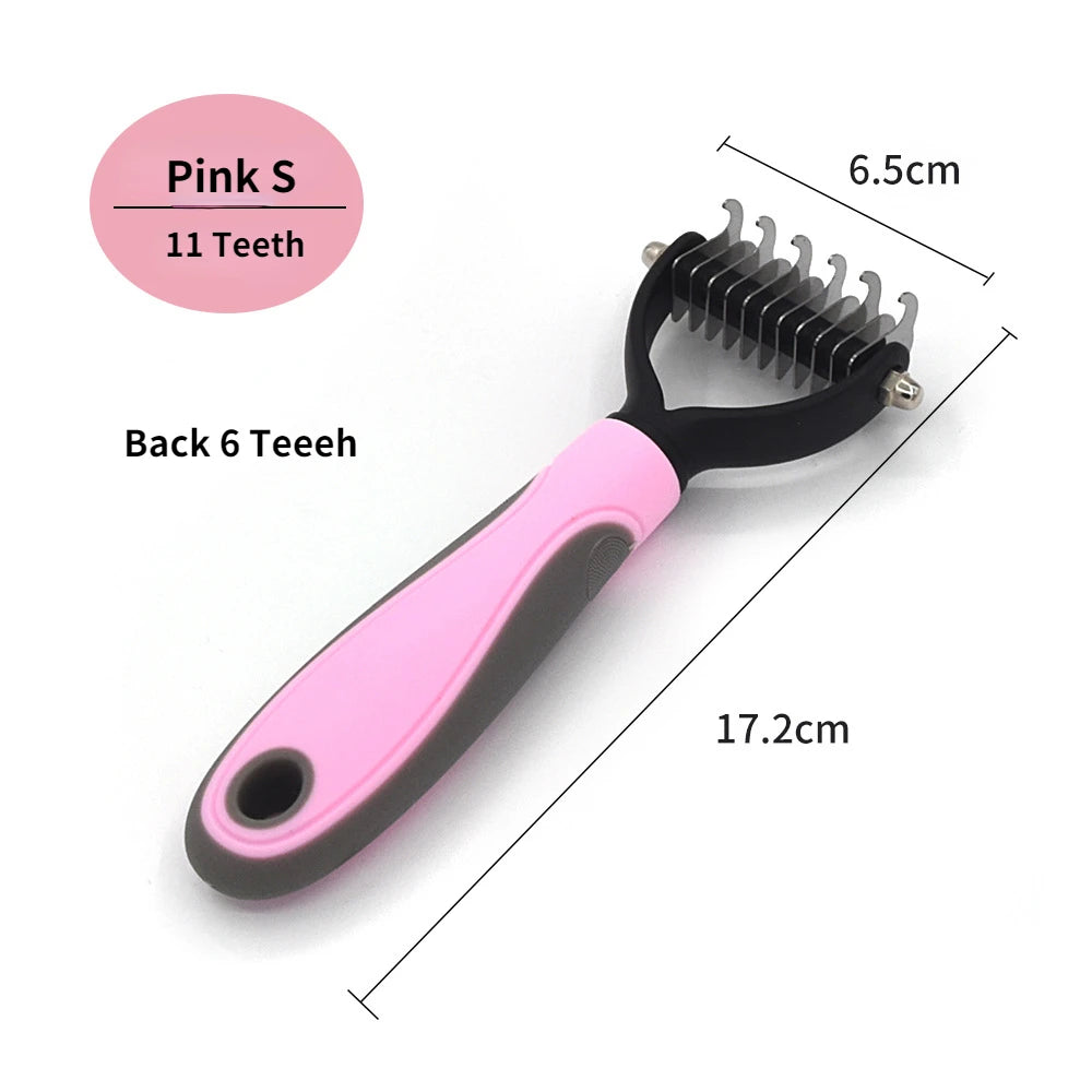 Revolutionize Your Pet's Grooming with the Ultimate Stainless Steel Deshedding Brush for Dogs and Cats