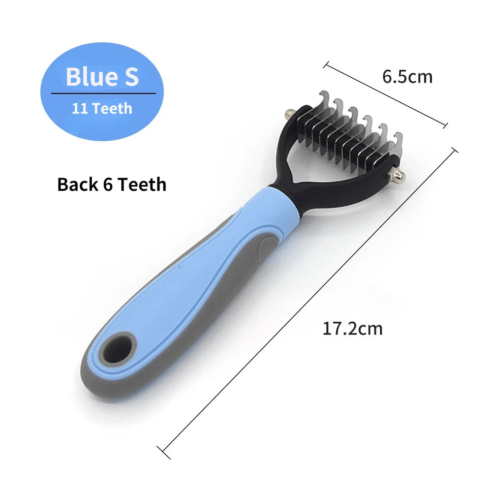 Revolutionize Your Pet's Grooming with the Ultimate Stainless Steel Deshedding Brush for Dogs and Cats