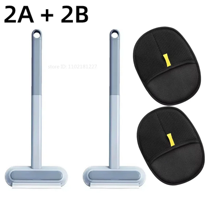 Ultimate Pet Hair Removal Gloves - Reusable Double-Sided Grooming Tool for Effortless Fur Cleanup on Carpets and Sofas